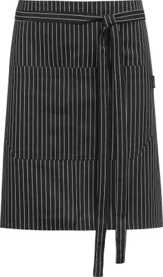 Produktbild von Greiff GASTRO MODA Service Vorbinder 90x50 Schwarz gestreift