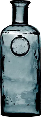 Produktbild von Flaschenvase MALEA aus recyceltem Glas 2,3L | Bottle Vase, saphir