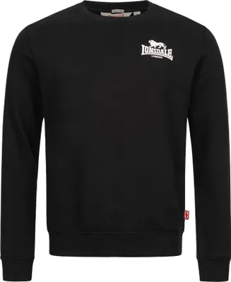 Zdjęcie produktu dla Bluza męska z okrągłym dekoltem slim fit LONGRIDGE Black S Lonsdale