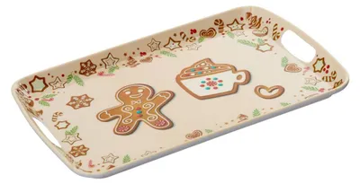 Produktbild von Rechteckiges serviertablett „weihnachten“, 26 x 38,5 cm - 5 five simply smart