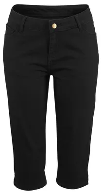 Produktbild von BEACH TIME Caprihose in 3/4-Länge perfekt für den Sommer schwarz Größe 34