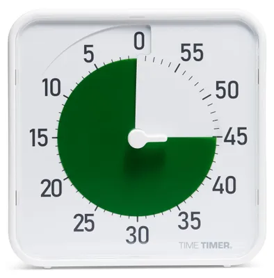 Visueller Timer 20,3 cm, 60 Min., leise, für Klassenzimmer