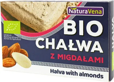 CHAŁWA Z MIGDAŁAMI BIO 200 g - NATURAVENA