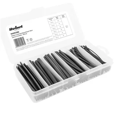 Produktbild von Schrumpfschlauch-Set, 10 cm Schrumpfschlauch, 170 Stück