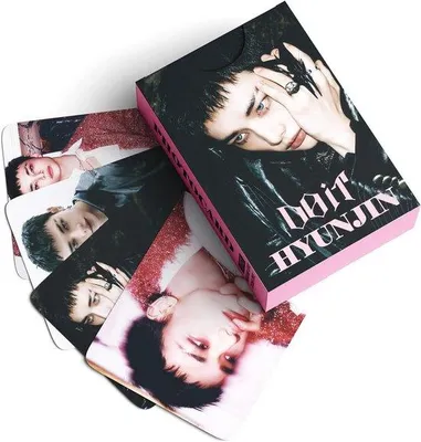 Produktbild von K-Pop Merchandise Set mit 55 Lomo-Karten und 72 Stickers