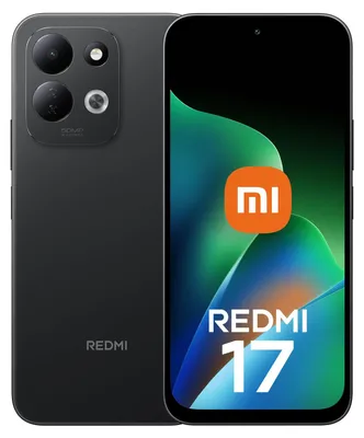 Produktbild von Xiaomi Redmi 17 4G 4GB/256GB Schwarz (Black) Dual-SIM