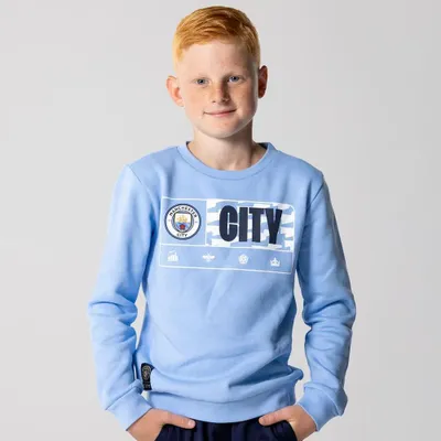 Obrázok produktu pre Manchester City detský pulóver - veľkosť 152