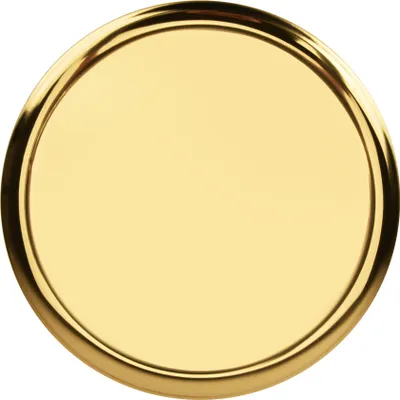 Produktbild von Serviertablett aus Edelstahl für Teeservice, Obst, Süßigkeiten, Lebensmittel, Schmuck, Handtuch (Golden)