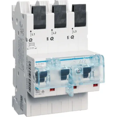 Zdjęcie produktu dla Hager HTS363C, 63 A, 230/400 V