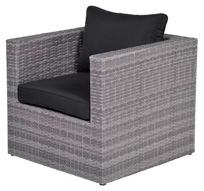 Produktbild von Garden Impressions Montana Lounge Sessel - earl grey - dark anthrazit
