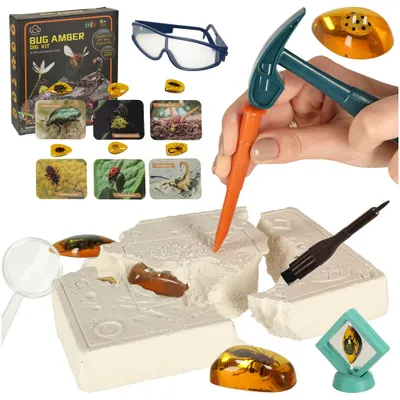 Obrázek produktu pro Archeologické vykopávky zasadily hmyz do jantaru