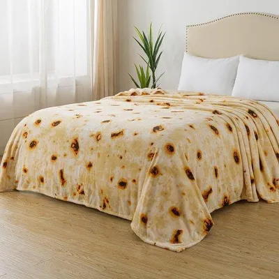 Immagine prodotto di Coperta in peluche antistatica di alta qualità per tutte le stagioni, 220x240 cm, leggera, in microfibra