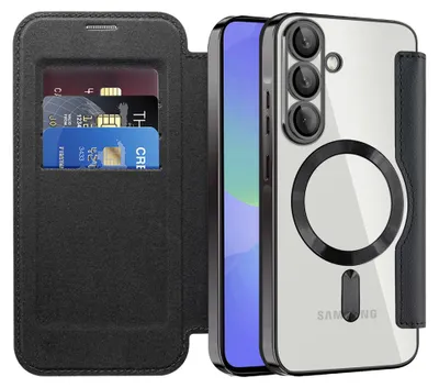 Obrázok produktu pre Techsuit – SmartMag Book Case knižkové ochranné puzdro pre Samsung Galaxy A37 5G – čierne