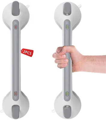 Productafbeelding van 16 Inch Douchehandgrepen voor Senioren met Zuignap