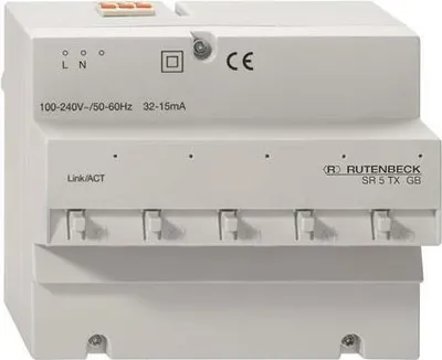 Produktbild von RUTENBECK Gigabit-Switch für REG Montage