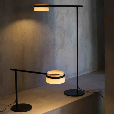 Produktbild von LOOP LED Tischlampe esche mit Klemme