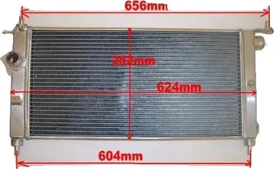 Produktbild von Legierungsradiator, Optimiertes Wärmeübertragungsdesign, Verbesserte Kühlleistung, ein Heizkörper