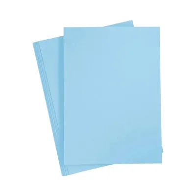 Produktbild von Creativ Company CC farbiger Karton, A4, Himmelblau, 20 Blatt
