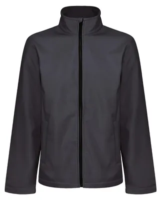Produktbild von Regatta - "Ablaze Printable" Softshelljacke für Herren FK2595 (XL) (Mittelgrau/Schwarz)