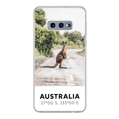 Produktbild von MuchoWow® Handyhülle Schutzhülle Hülle für Samsung Galaxy S10e Känguru - Australien - Tiere Silikon Softcase Handy Hülle - Handy