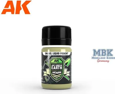 Productafbeelding van AK Interactive S.L. AK-14009 Lichtbruine Europese Aarde - Emaille - Vloeibare pigmentverf