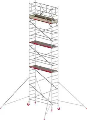 Produktbild von Altrex Fahrgerüst RS Tower 41 Alu mit Holz-Plattform 9,20m AH breit 0,75x2,45m