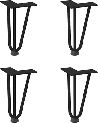Zdjęcie produktu dla VidaXL 4012432, Metal, Czarny, Wewnętrzna, 1,2 cm, 200 mm