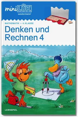 Obrázek produktu pro LÜK miniLÜK Buch Denken und Rechnen 4. Klasse ab 9 Jahren 4275