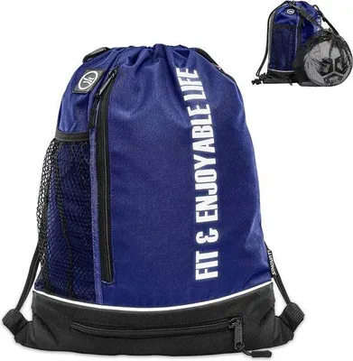 Produktbild von Famanu Sporttasche wasserdicht mit Kordelzug - Multifunktionale Fitness-Rucksack