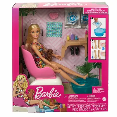 Obrázok produktu pre Mattel Barbie manikúra/pedikúra Herná sada