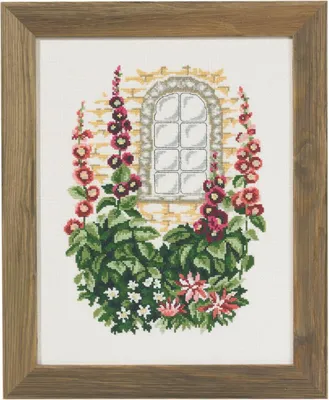 Obrázok produktu pre Balenie výšiviek krížom-krážom "Kvety", 29x37cm, 92-2139