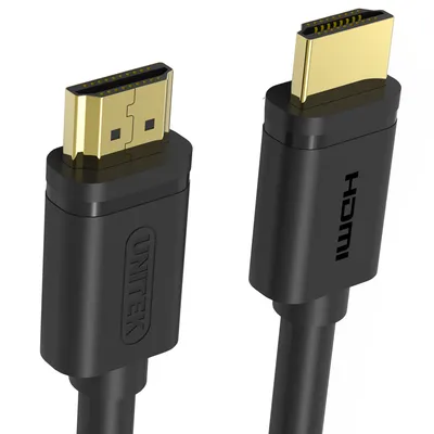 Obrázok produktu pre UNITEK Y-C138M, 2 m, Typ HDMI (štandard), Typ HDMI (štandard), 3D kompatibilita, Čierna