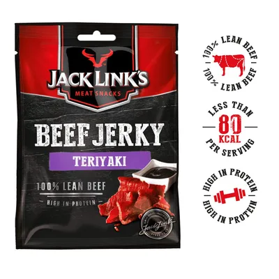 Obrázek produktu pro Jack Links Beef Jerky sušené hovězí maso s příchutí teriyaki 25g