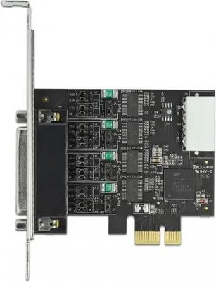 Image de DELOCK PCI Express x1 Karte zu 4 x Seriell RS-232 5 V / 12 V