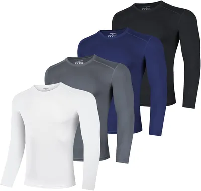 Produktbild von Kompressionsshirt Herren langarm, schnelltrocknend, für Laufen