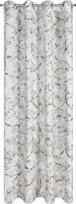 Zdjęcie produktu dla Eurofirany 431703, Przezroczysty, Biały, Wzór, Poliester, Oczko, 200 g/m²