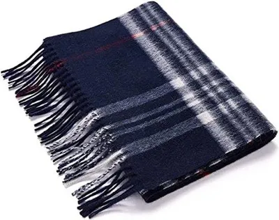 Produktbild von Famanu Winterschal - Warm, Dick, Oversized, Karomuster