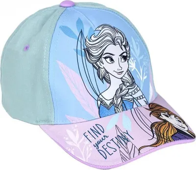 Image de CERDÁ LIFE'S LITTLE MOMENTS Bonnet enfant fille avec la reine des glaces, Bleu Cap, One Size