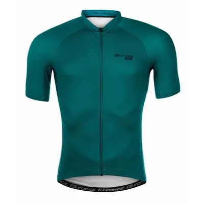 Produktbild von Force Pure Trikot Herren kurz petrol größe M 9001183-M