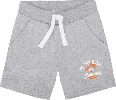 Productafbeelding van Jongensshorts, zomercollectie - Grijs gemêleerd - Maat 104