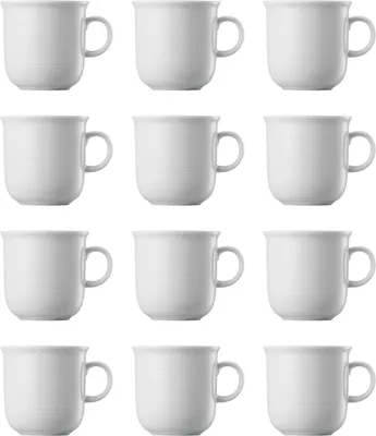 Produktbild von 12 x Becher mit Henkel 0,28 l - Trend Weiß - Thomas - 11400-800001-15503