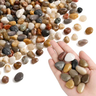 Productafbeelding van Decoratieve Stenen 1 kg - Gepolijste Kiezelstenen 2-4 cm