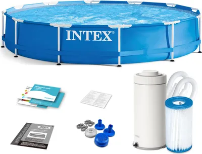 Immagine prodotto di Telaio piscina da giardino 366 x 76 cm 9in1 intex 28212