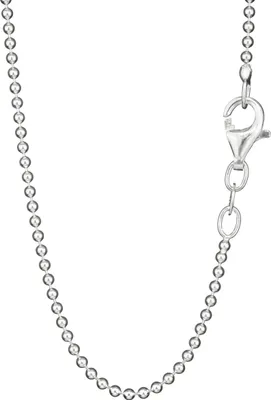 Produktbild von Collier 38cm Kugelkette rund 925 Silberkette Damen Halskette 1,5mm Breit 8194
