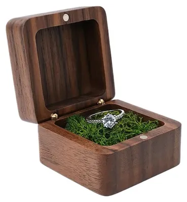 Produktbild von Holzschmuckkästchen –  Geschenkverpackung für Schmuck
