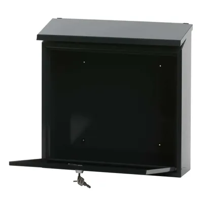 Produktbild von Wandbriefkasten, h 37 cm - Anthrazit