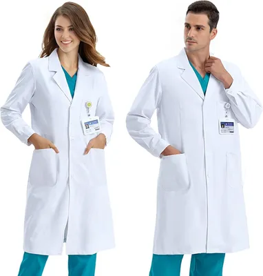 Produktbild von Laboratoriumjack Unisex, Baumwolle, lange Ärmel, Einheitsgröße, für medizinische Berufe