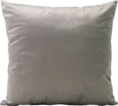 Produktbild von Kissenhülle - 50 x 50 cm - Taupe - Polyester - Samtoptik