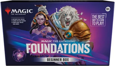 Produktbild von Wizards Of The Coast Magic The Gathering: Foundations Begginer Box Sammelkarten Durchsichtig  Durchsichtig One Size