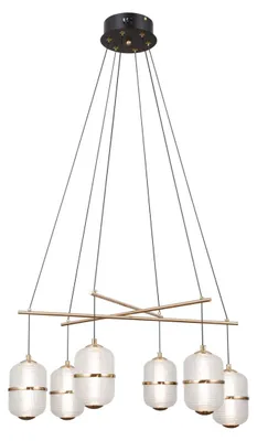 Obrázok produktu pre Závesné svietidlo LED 32W ALANI PND-34375-6-BK Italux